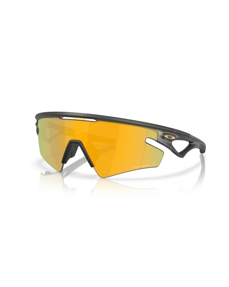 Okulary przeciwsłoneczne Oakley OO 9499 36 949905 SPHAERA SLASH Zielone Unisex Prostokątne