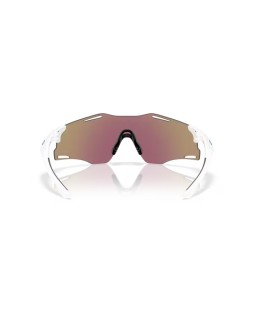 Okulary przeciwsłoneczne Oakley OO 9512D 39 951202 CYBR ZERO Biały Unisex Prostokątne