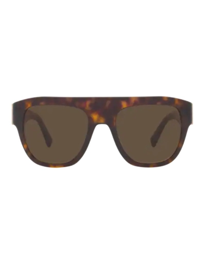 Okulary przeciwsłoneczne Dolce & Gabbana DG 4398 54 502/73 Brązowe Unisex Geometryczne